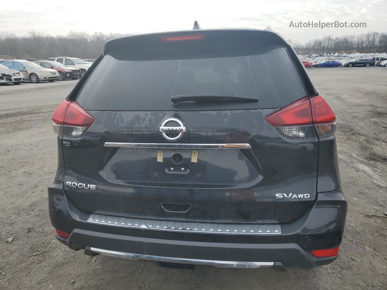 2018 Nissan Rogue S Black vin: 5N1AT2MV3JC814524