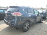 2016 Nissan Rogue S Blue vin: 5N1AT2MV4GC789903