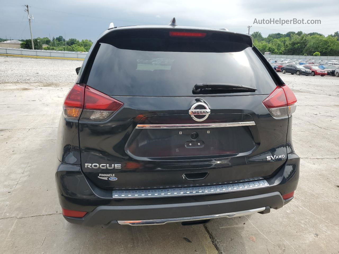 2018 Nissan Rogue S Black vin: 5N1AT2MV4JC714030