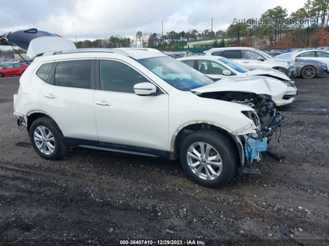 2018 Nissan Rogue S White vin: 5N1AT2MV4JC779279