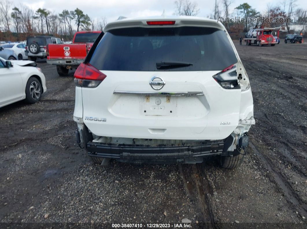 2018 Nissan Rogue S White vin: 5N1AT2MV4JC779279