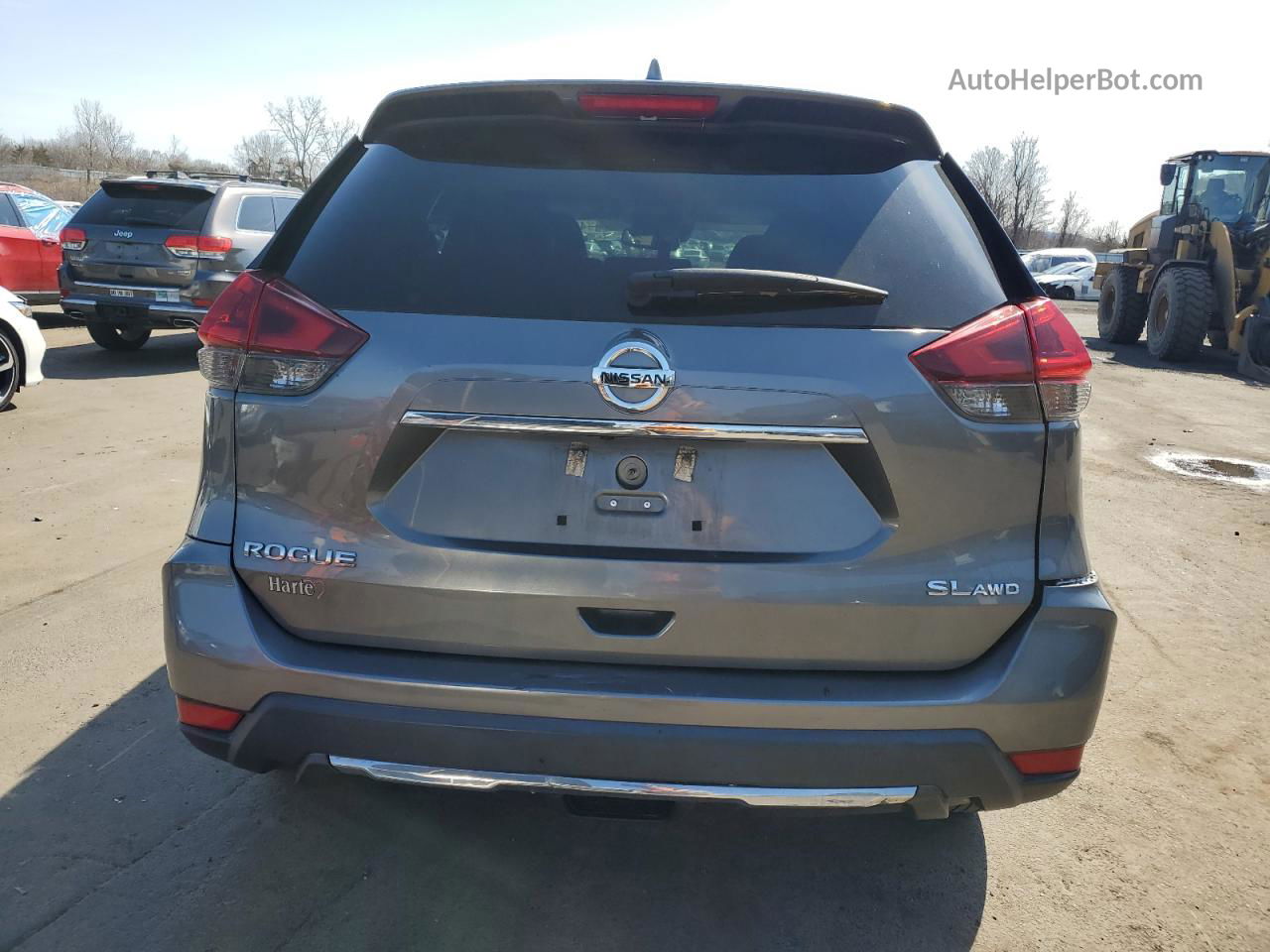 2018 Nissan Rogue S Gray vin: 5N1AT2MV4JC801717