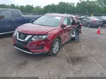 2018 Nissan Rogue Sv Burgundy vin: 5N1AT2MV4JC804505