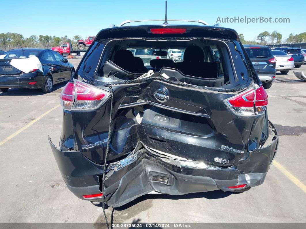 2016 Nissan Rogue Sv Black vin: 5N1AT2MV5GC771636