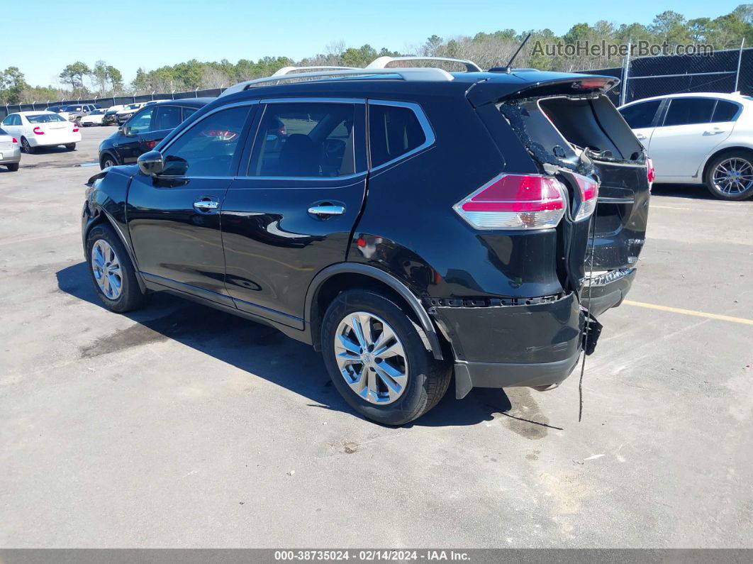 2016 Nissan Rogue Sv Black vin: 5N1AT2MV5GC771636