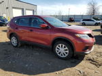 2016 Nissan Rogue S Red vin: 5N1AT2MV5GC841250