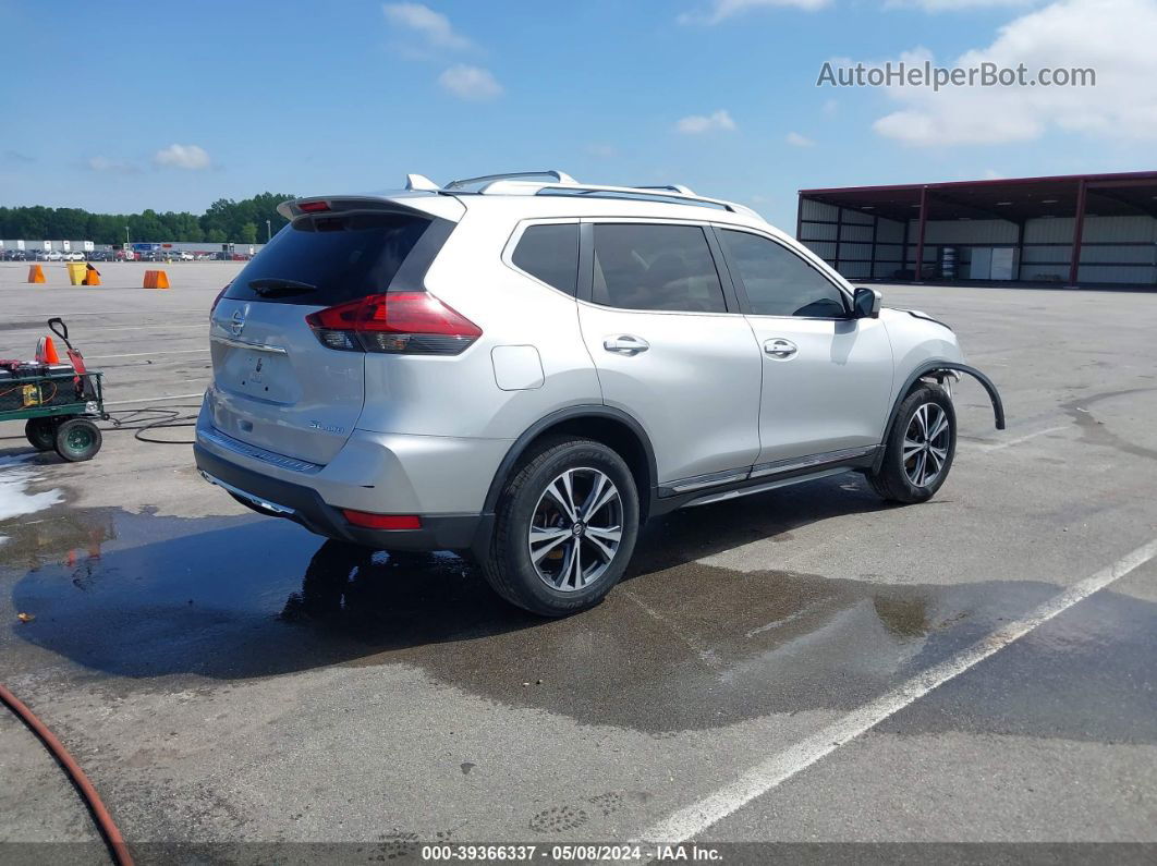 2018 Nissan Rogue Sl Серебряный vin: 5N1AT2MV5JC810877