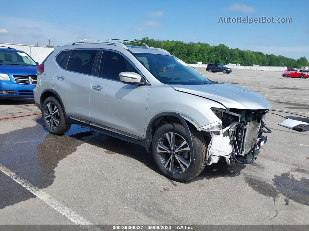 2018 Nissan Rogue Sl Серебряный vin: 5N1AT2MV5JC810877