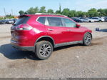 2016 Nissan Rogue Sl Red vin: 5N1AT2MV6GC858848