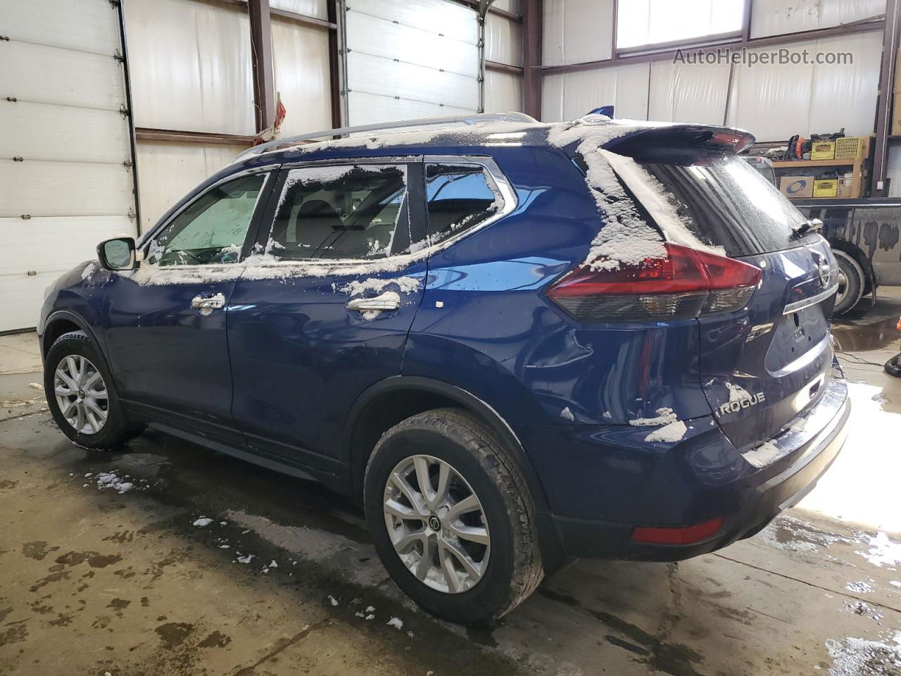 2018 Nissan Rogue S Blue vin: 5N1AT2MV6JC706236