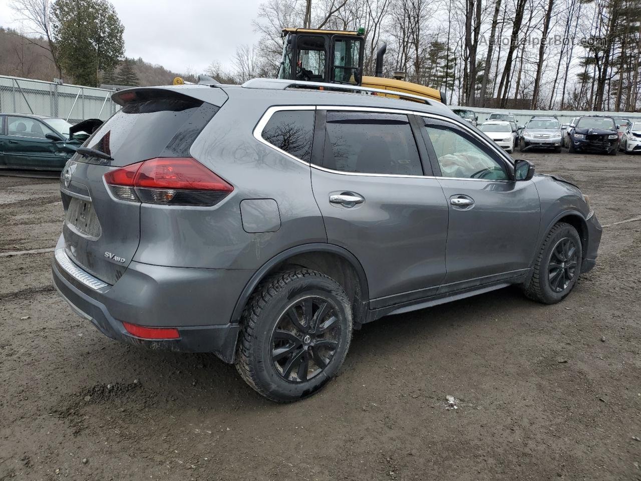 2018 Nissan Rogue S Silver vin: 5N1AT2MV6JC773886