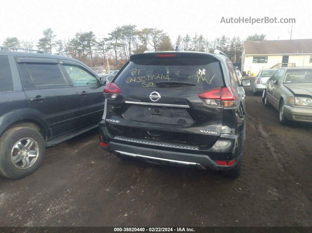 2018 Nissan Rogue Sv Black vin: 5N1AT2MV6JC815263