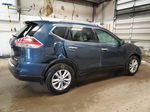 2016 Nissan Rogue S Синий vin: 5N1AT2MV7GC737925