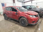 2016 Nissan Rogue S Red vin: 5N1AT2MV8GC747072