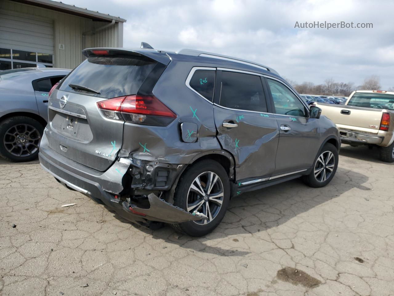 2018 Nissan Rogue S Black vin: 5N1AT2MV8JC730151