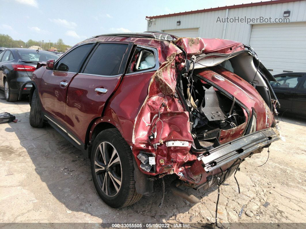 2018 Nissan Rogue Sl Red vin: 5N1AT2MV9JC710040