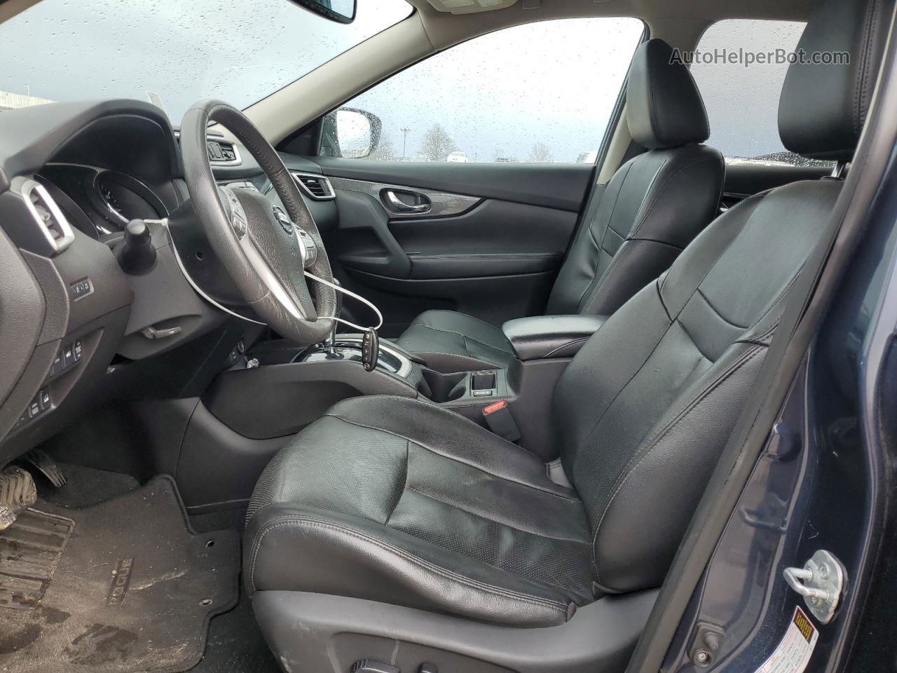 2016 Nissan Rogue S Серый vin: 5N1AT2MVXGC749454