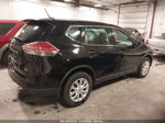 2016 Nissan Rogue S Черный vin: 5N1AT2MVXGC869920