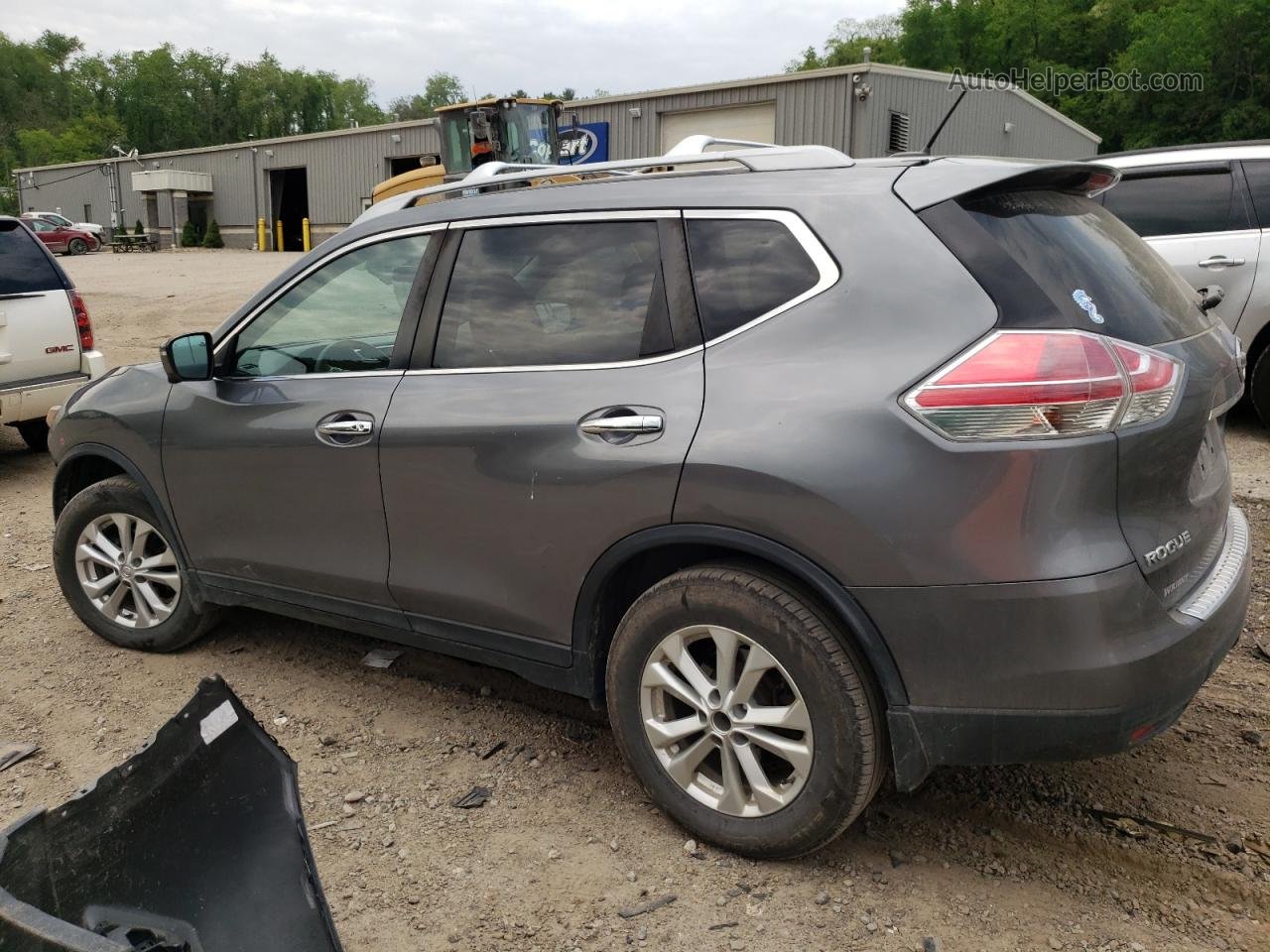 2016 Nissan Rogue S Gray vin: 5N1AT2MVXGC875376