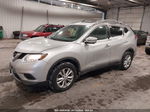 2016 Nissan Rogue Sv Silver vin: 5N1AT2MVXGC876883