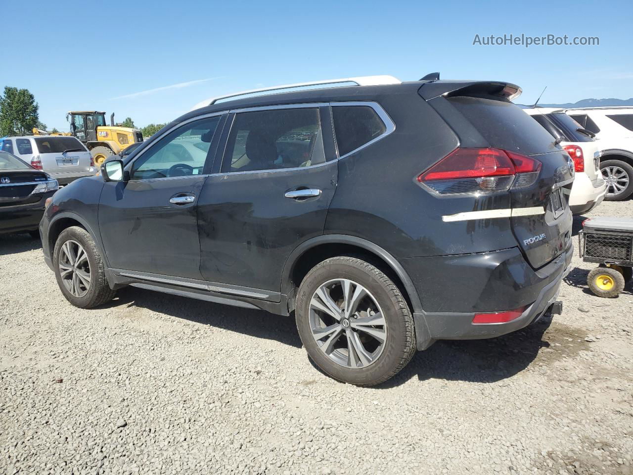 2018 Nissan Rogue S Black vin: 5N1AT2MVXJC739420