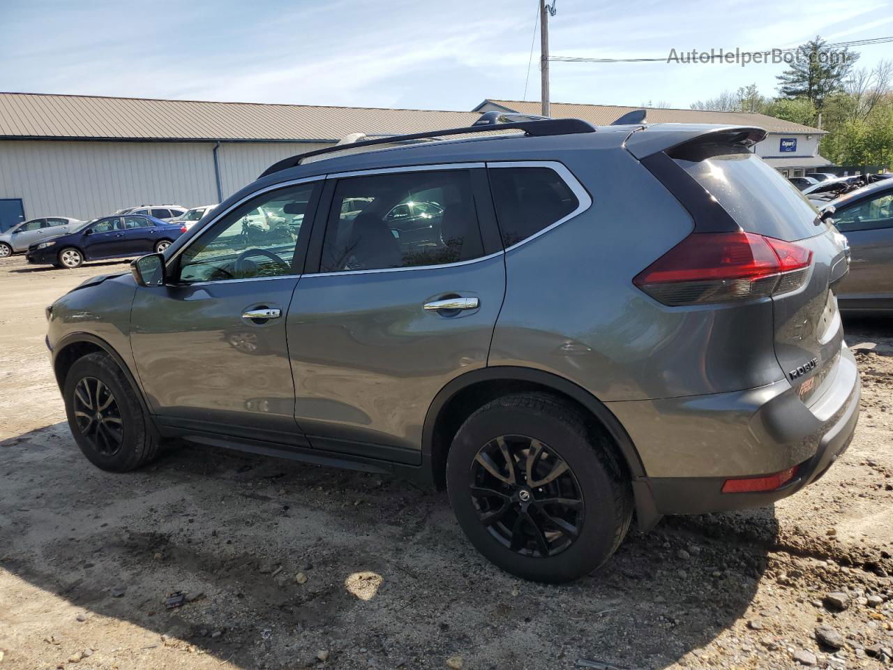 2018 Nissan Rogue S Gray vin: 5N1AT2MVXJC758694