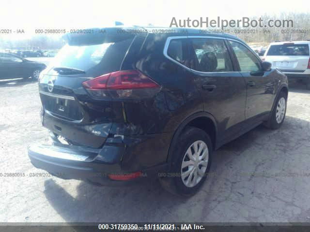 2018 Nissan Rogue S Black vin: 5N1AT2MVXJC789816