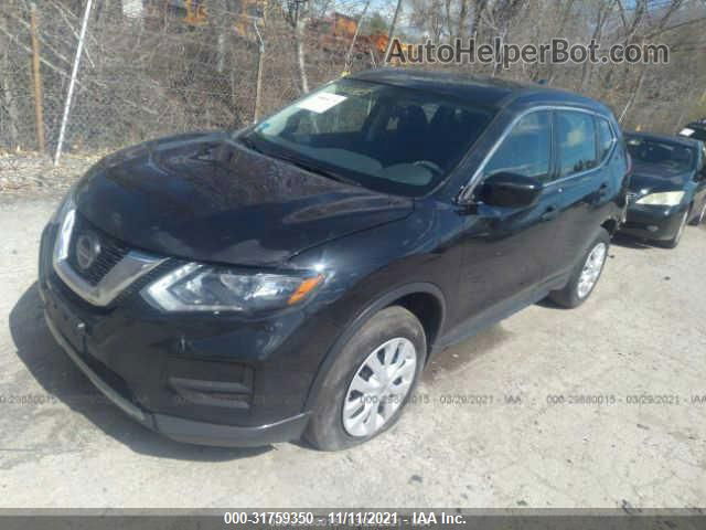 2018 Nissan Rogue S Black vin: 5N1AT2MVXJC789816