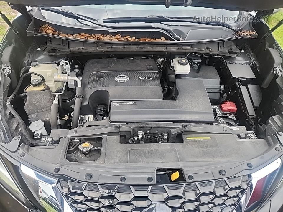 2021 Nissan Murano S Черный vin: 5N1AZ2AJ2MC114885