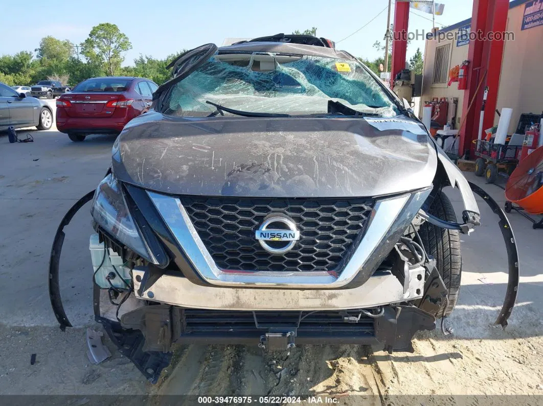 2021 Nissan Murano S Fwd Gray vin: 5N1AZ2AJ4MC107310