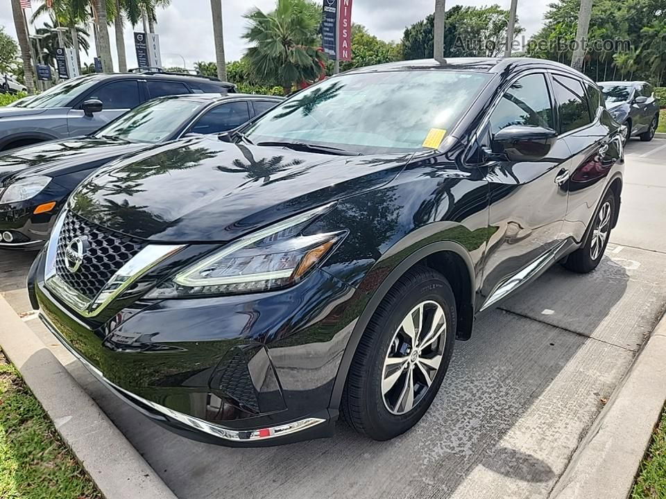 2021 Nissan Murano S Black vin: 5N1AZ2AJ4MC121823