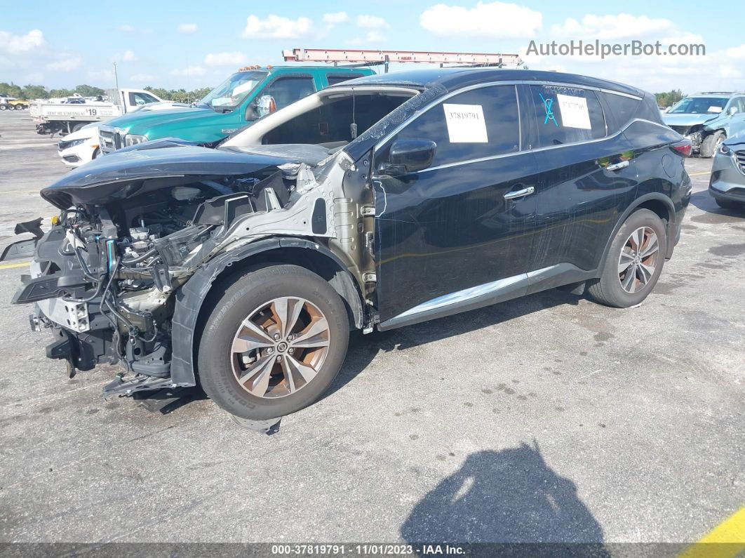 2021 Nissan Murano S Fwd Черный vin: 5N1AZ2AJ5MC102200