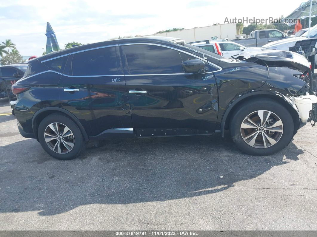 2021 Nissan Murano S Fwd Черный vin: 5N1AZ2AJ5MC102200