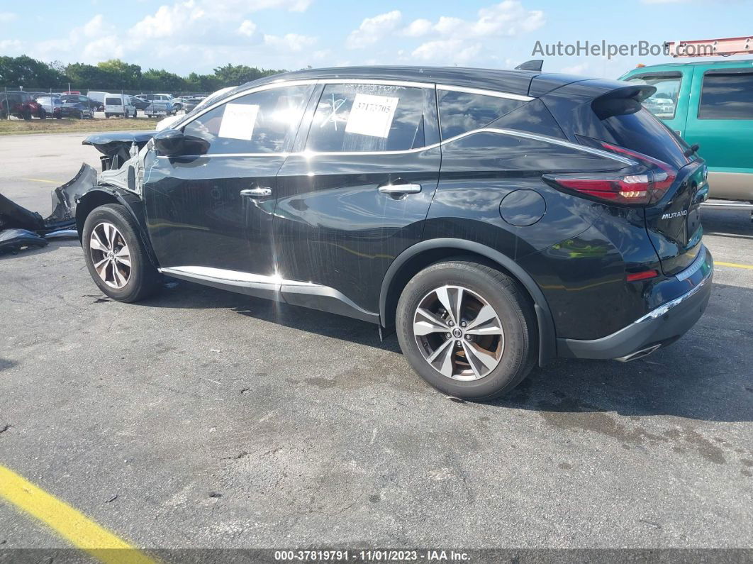 2021 Nissan Murano S Fwd Черный vin: 5N1AZ2AJ5MC102200