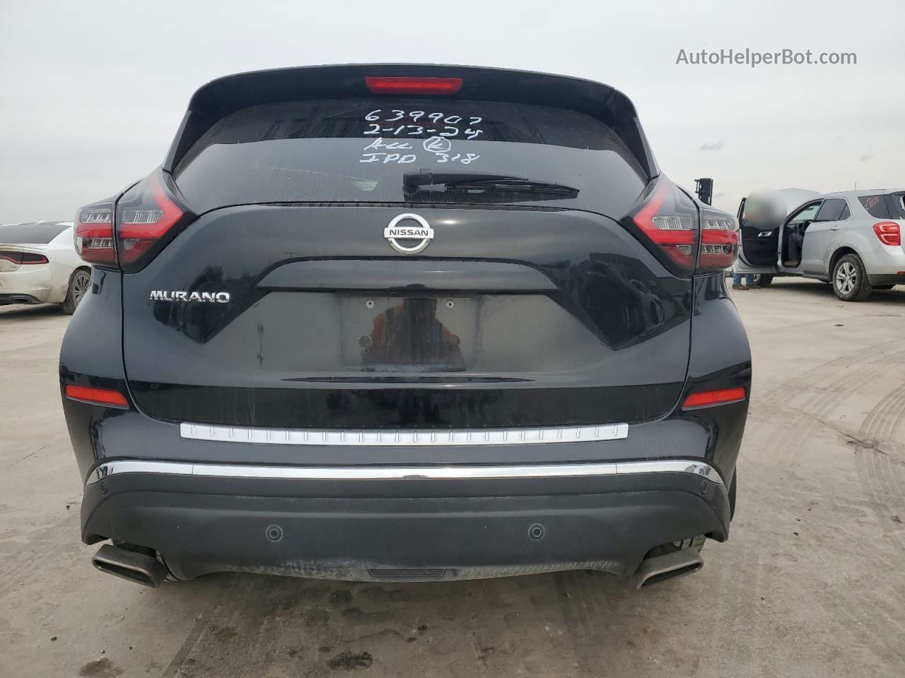 2021 Nissan Murano S Black vin: 5N1AZ2AJ6MC114937