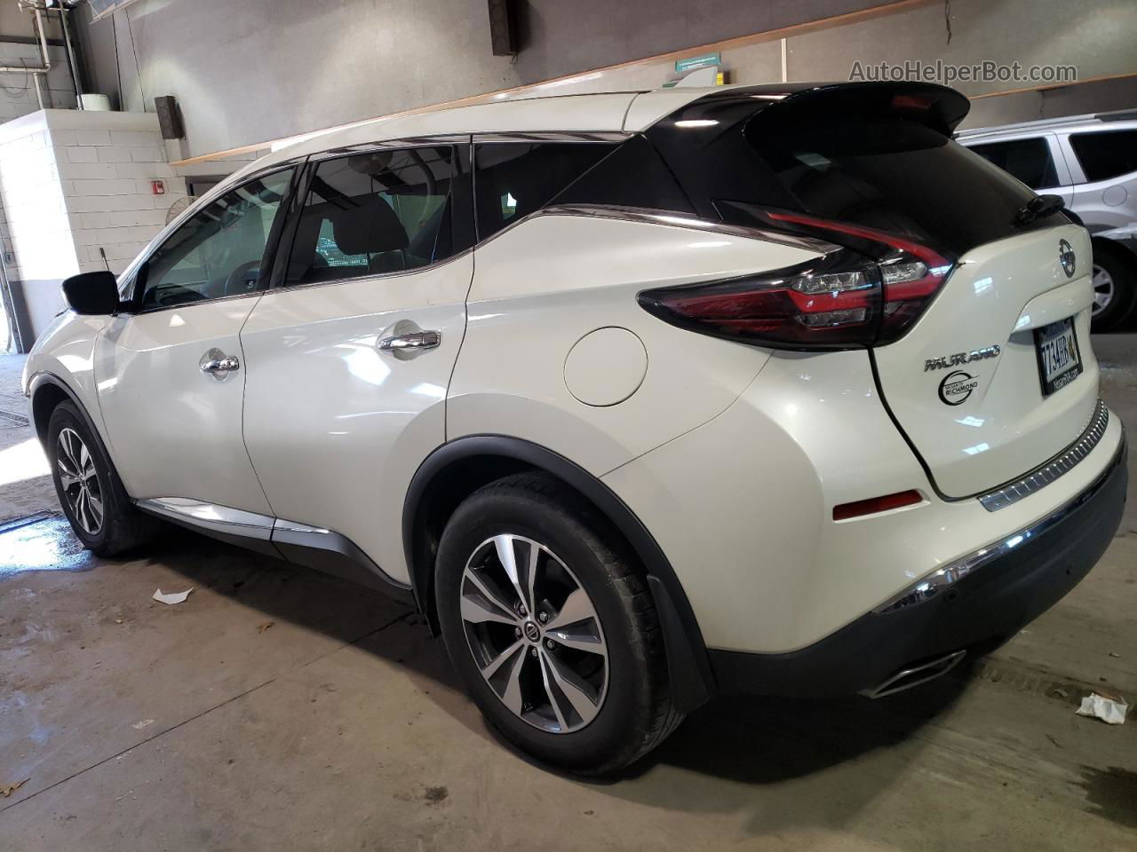 2021 Nissan Murano S White vin: 5N1AZ2AJ6MC121547