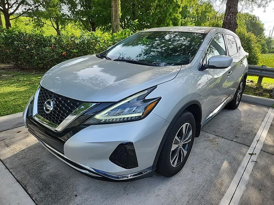 2021 Nissan Murano S Silver vin: 5N1AZ2AJ6MC121936