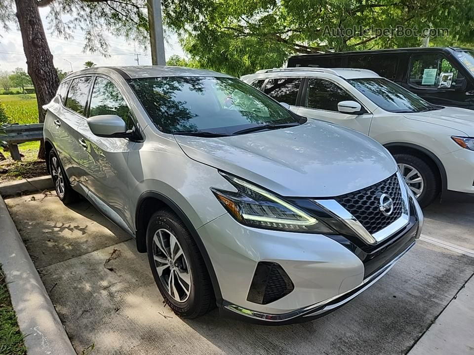 2021 Nissan Murano S Silver vin: 5N1AZ2AJ6MC121936