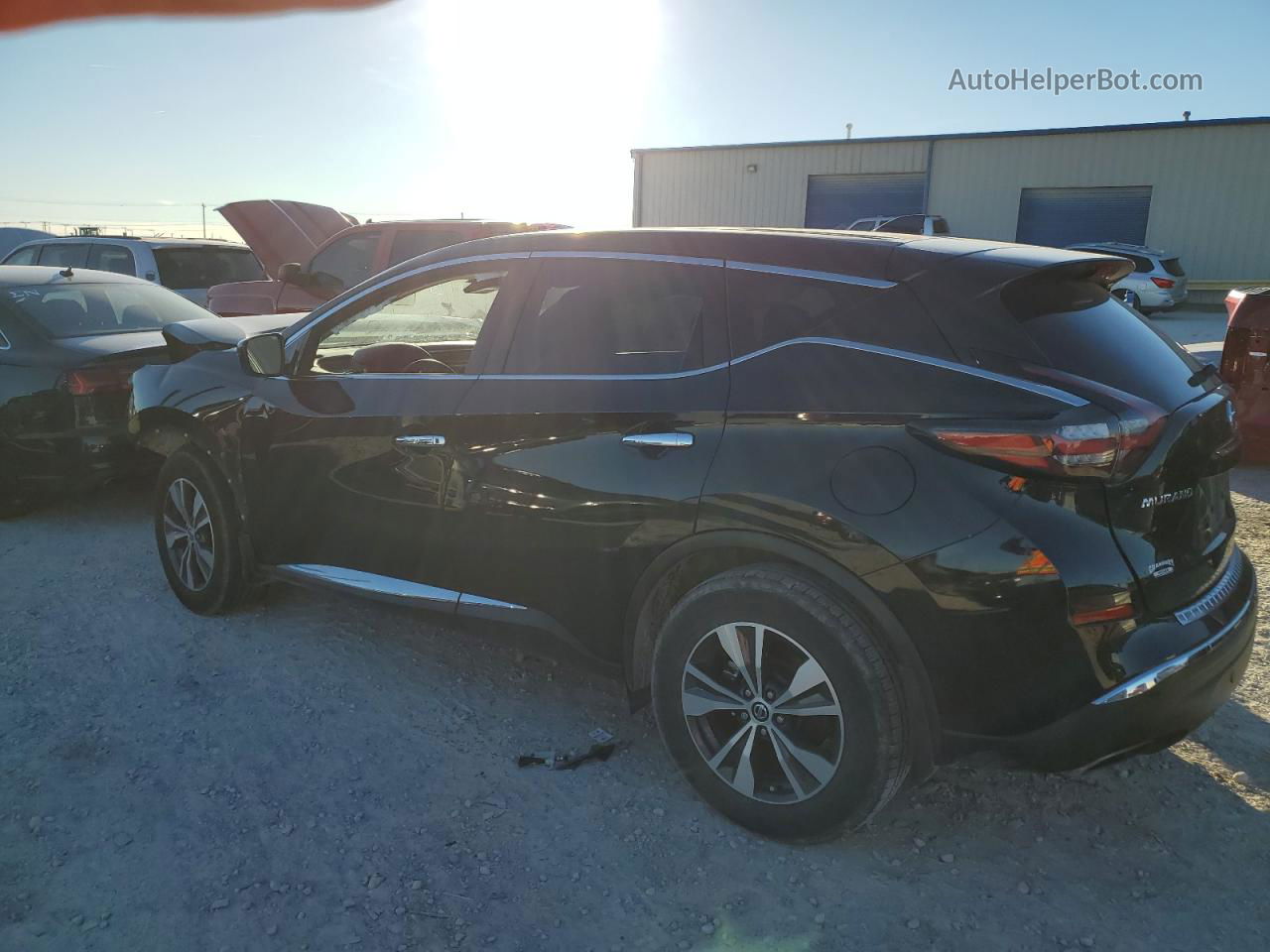 2021 Nissan Murano S Черный vin: 5N1AZ2AJ6MC137411