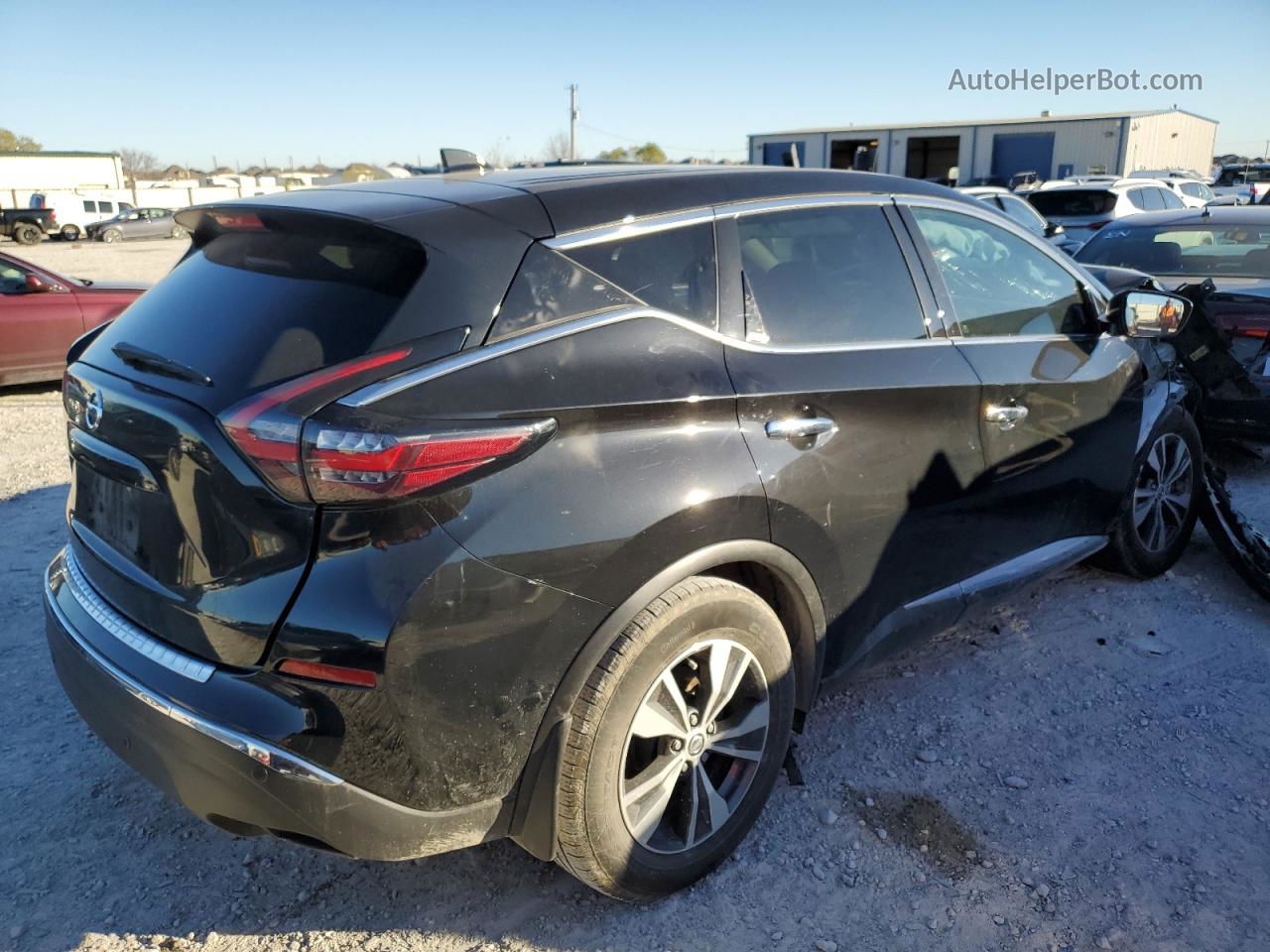 2021 Nissan Murano S Black vin: 5N1AZ2AJ6MC137411