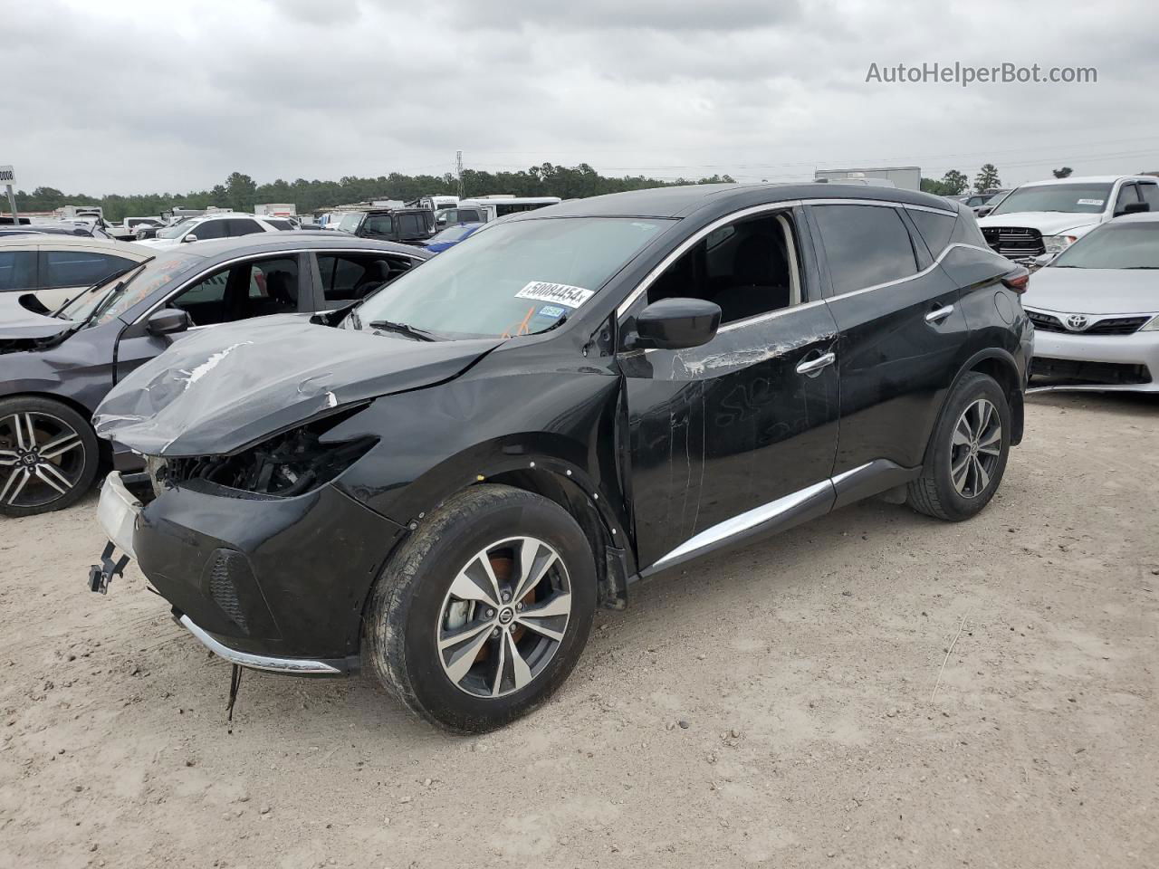 2021 Nissan Murano S Черный vin: 5N1AZ2AJ6MC137411