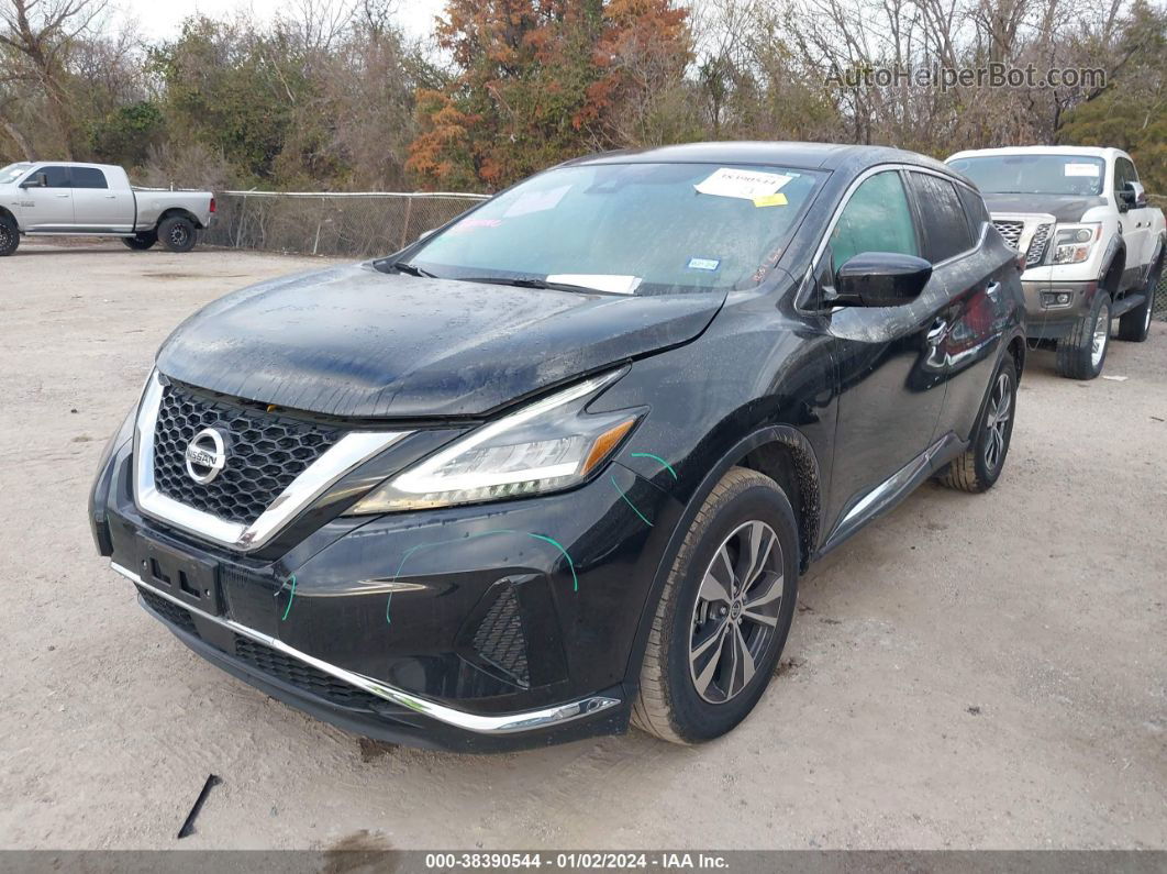 2021 Nissan Murano S Fwd Black vin: 5N1AZ2AJ7MC108113