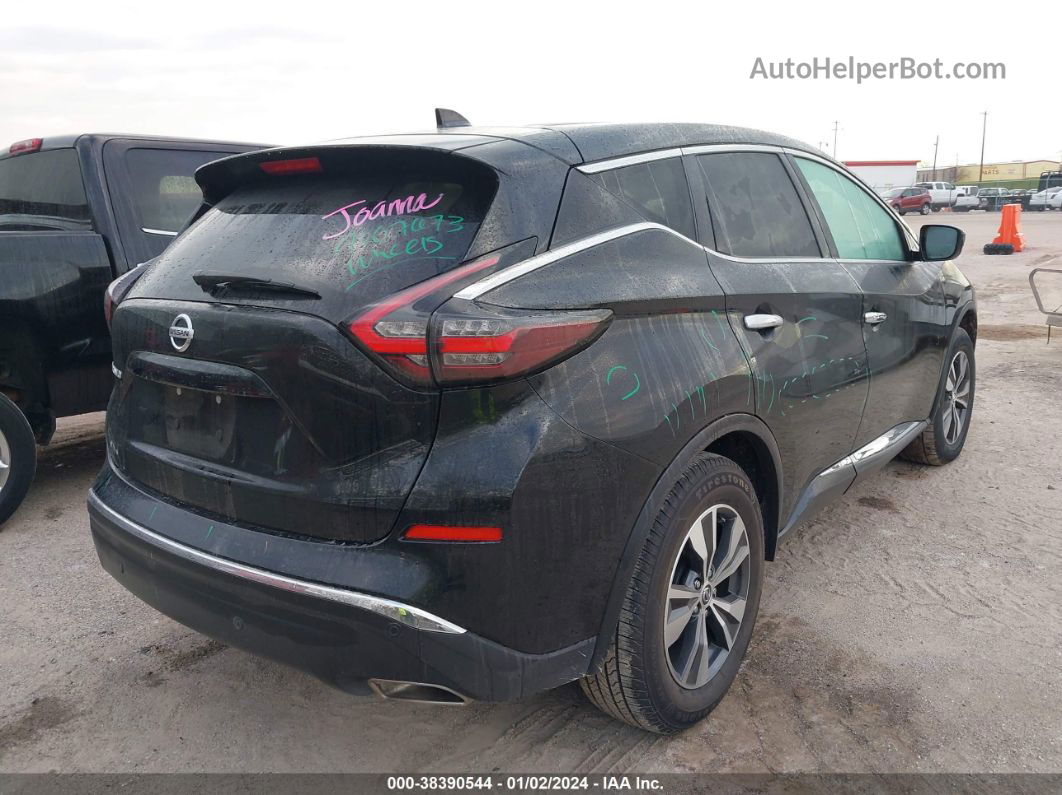 2021 Nissan Murano S Fwd Черный vin: 5N1AZ2AJ7MC108113