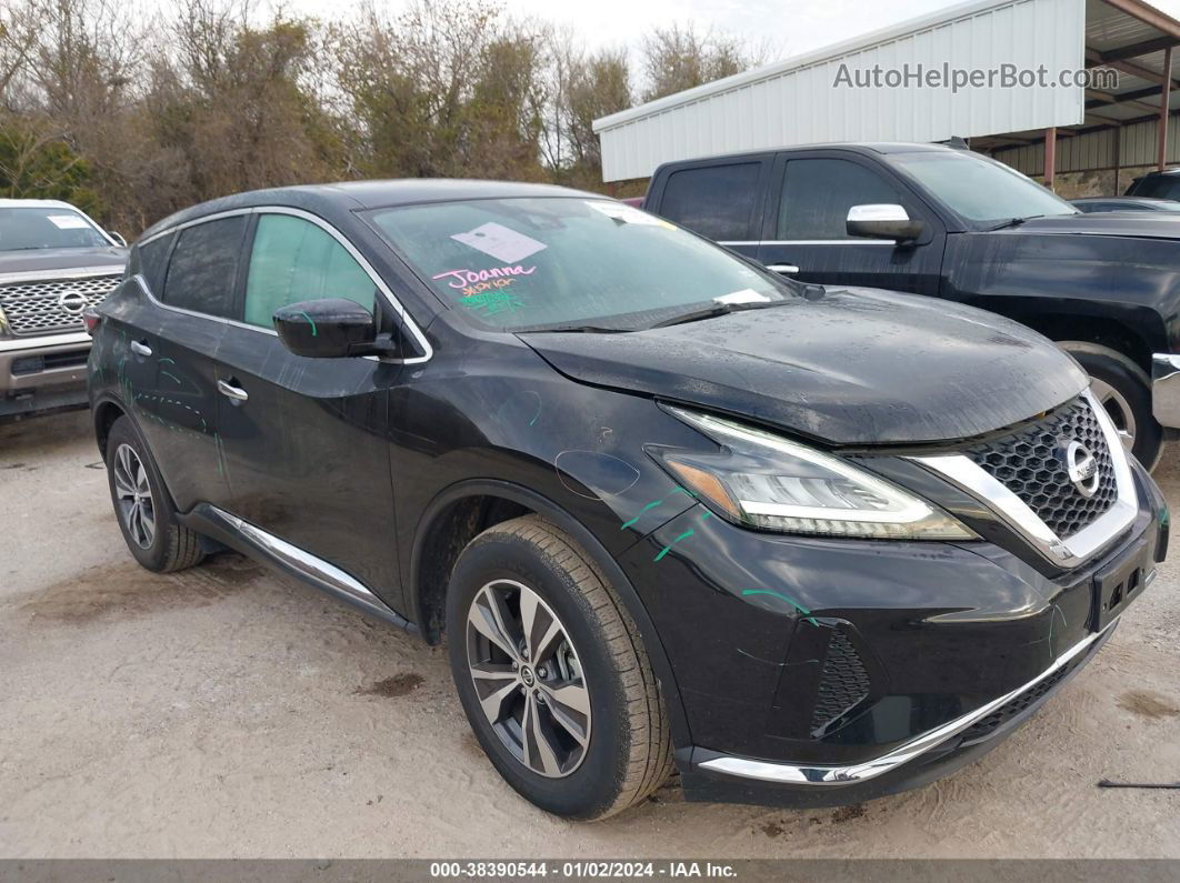 2021 Nissan Murano S Fwd Black vin: 5N1AZ2AJ7MC108113