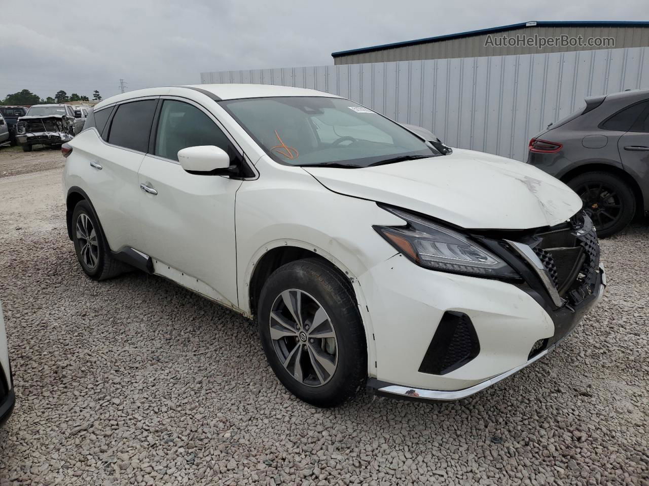 2021 Nissan Murano S Белый vin: 5N1AZ2AJ7MC118527