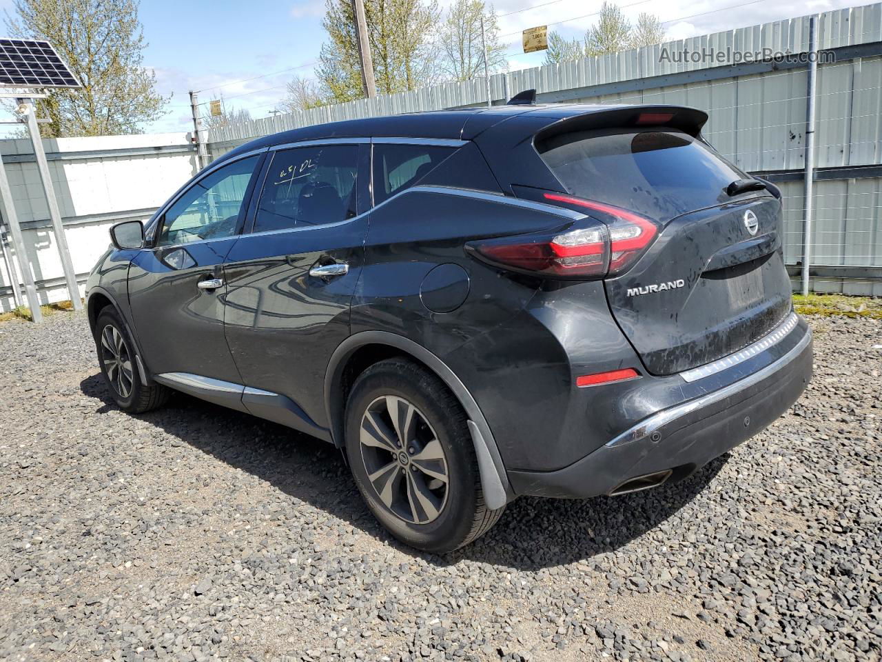 2021 Nissan Murano S Черный vin: 5N1AZ2AJ7MC120889