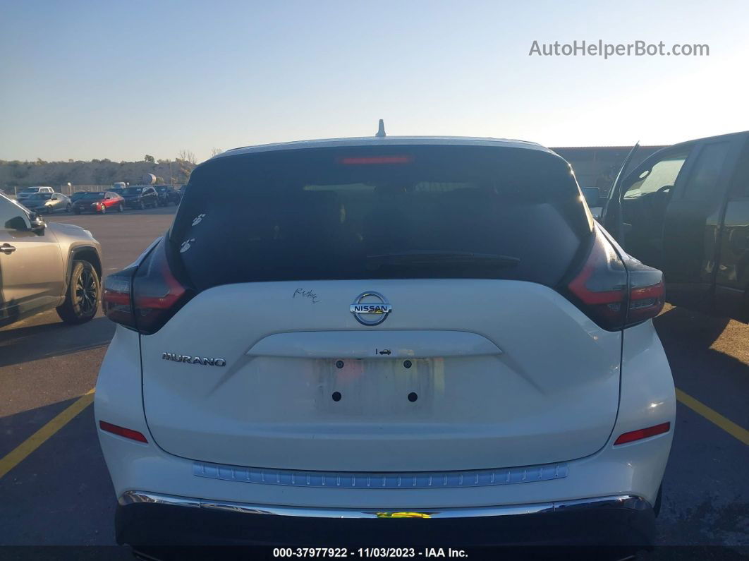 2021 Nissan Murano S Fwd White vin: 5N1AZ2AJ8MC114440