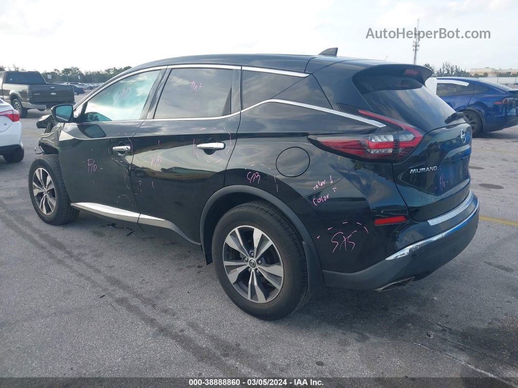 2021 Nissan Murano S Fwd Черный vin: 5N1AZ2AJ9MC115371