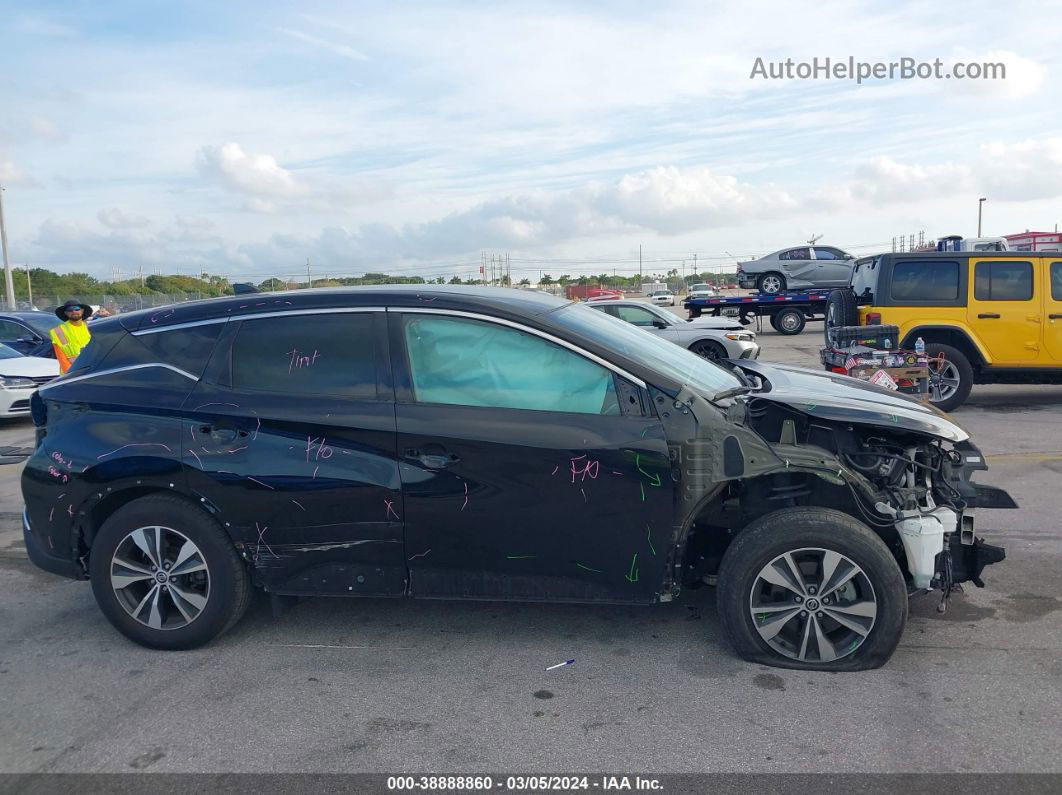 2021 Nissan Murano S Fwd Черный vin: 5N1AZ2AJ9MC115371