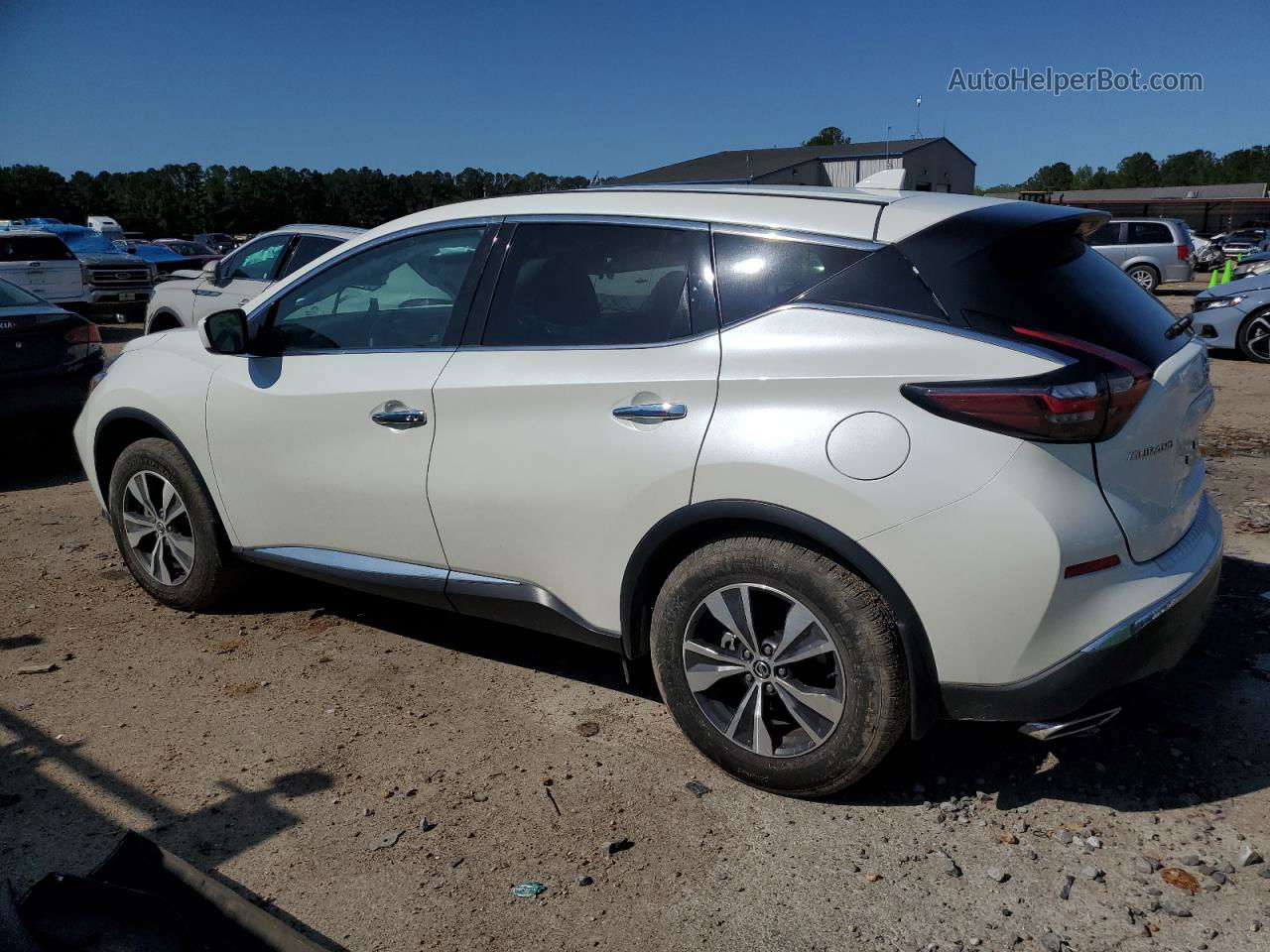 2021 Nissan Murano S White vin: 5N1AZ2AJXMC112382